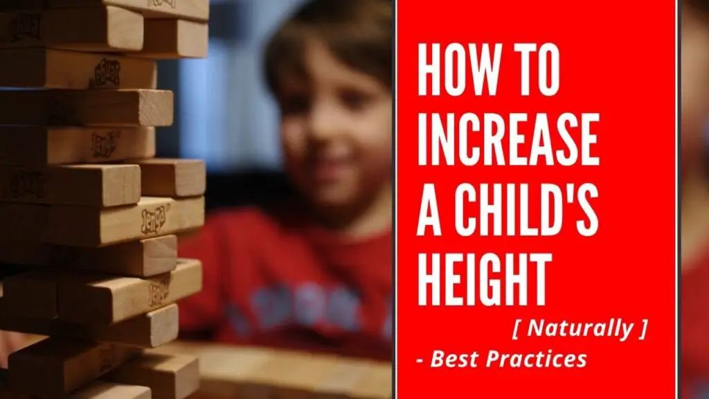 how to increase a child's height naturally